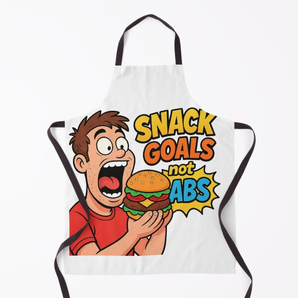 Item preview, Snack Goals, No Abs designed and sold by HeberJr79.