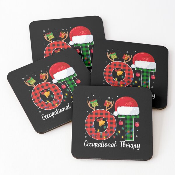 Item preview, Occupational Therapy Christmas Lights Red Plaid OT Therapist 		 designed and sold by guguamoojidr.