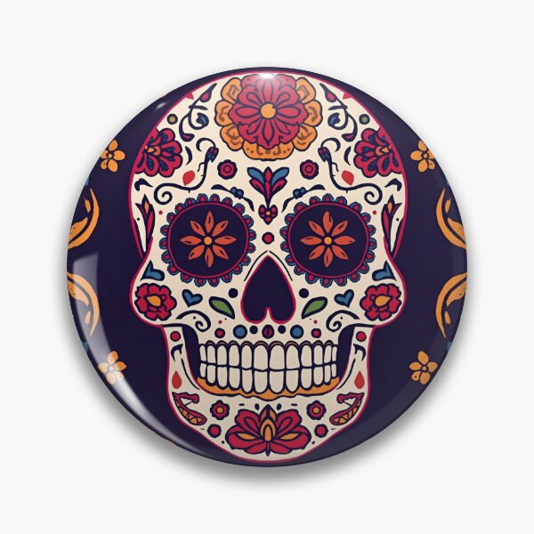 Item preview, Sugar Skull Halloween Skulls designed and sold by PatronesKawai.