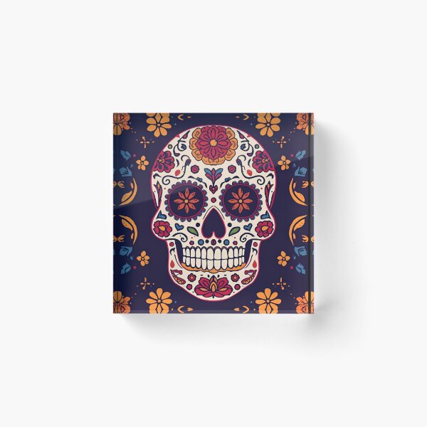 Item preview, Sugar Skull Halloween Skulls designed and sold by PatronesKawai.