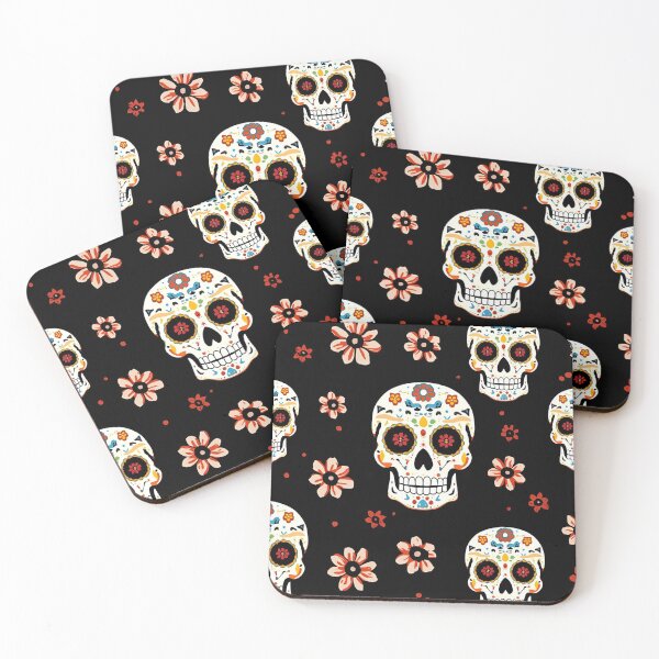 Item preview, Sugar Skull Halloween Skulls designed and sold by PatronesKawai.