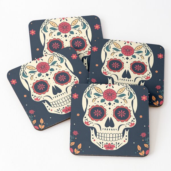 Item preview, Sugar Skull Halloween Skulls designed and sold by PatronesKawai.