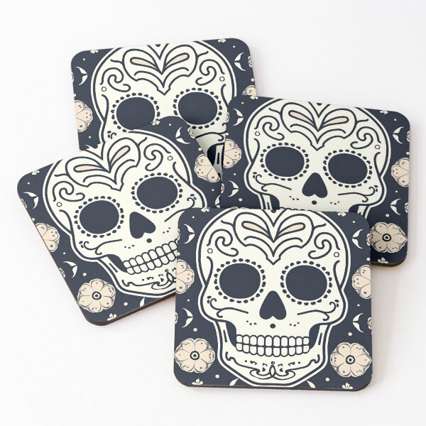 Item preview, Sugar Skull Halloween Skulls designed and sold by PatronesKawai.
