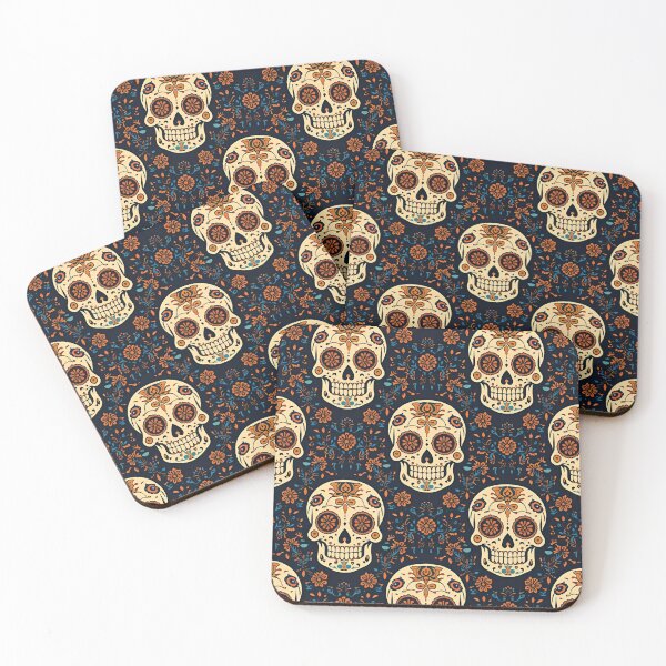 Item preview, Sugar Skull Halloween Skulls designed and sold by PatronesKawai.