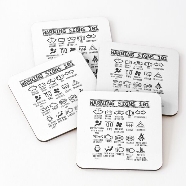 Item preview, Warning Signs 101 Funny Auto Mechanic 	 For 	 	   	 designed and sold by semetashabeta.