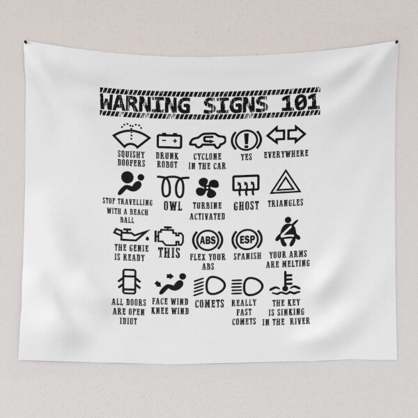 Item preview, Warning Signs 101 Funny Auto Mechanic 	 For 	 	   	 designed and sold by semetashabeta.