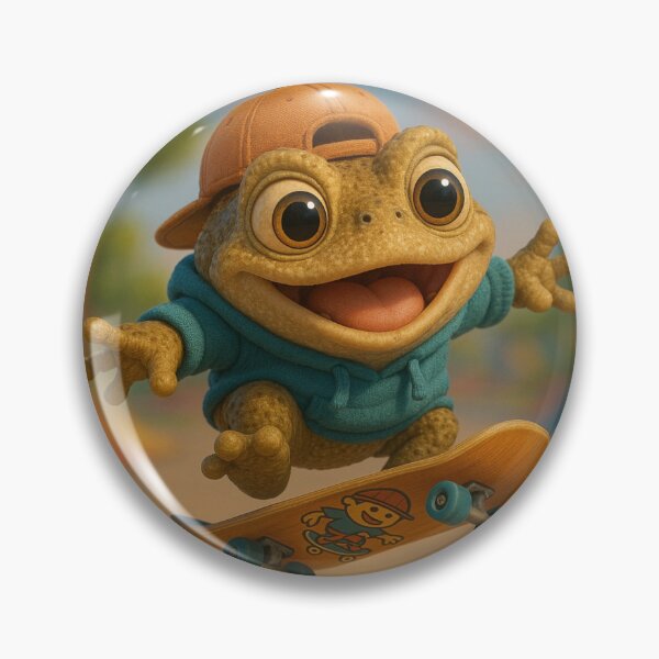 Item preview, Skater American Toad designed and sold by Sillytoe.