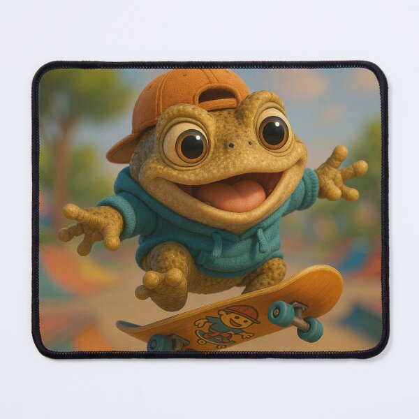 Item preview, Skater American Toad designed and sold by Sillytoe.