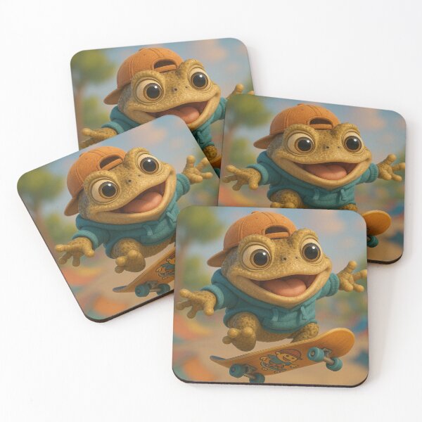 Item preview, Skater American Toad designed and sold by Sillytoe.