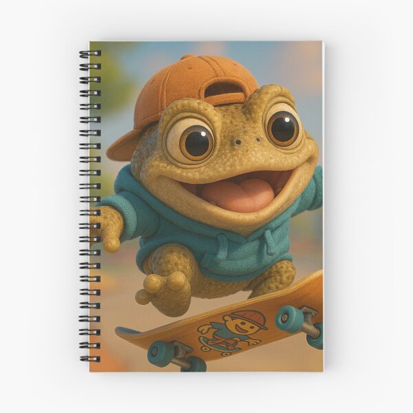 Item preview, Skater American Toad designed and sold by Sillytoe.