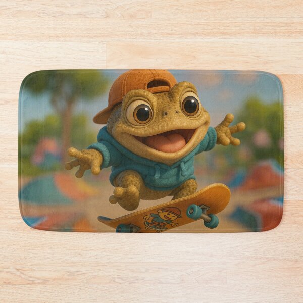 Item preview, Skater American Toad designed and sold by Sillytoe.