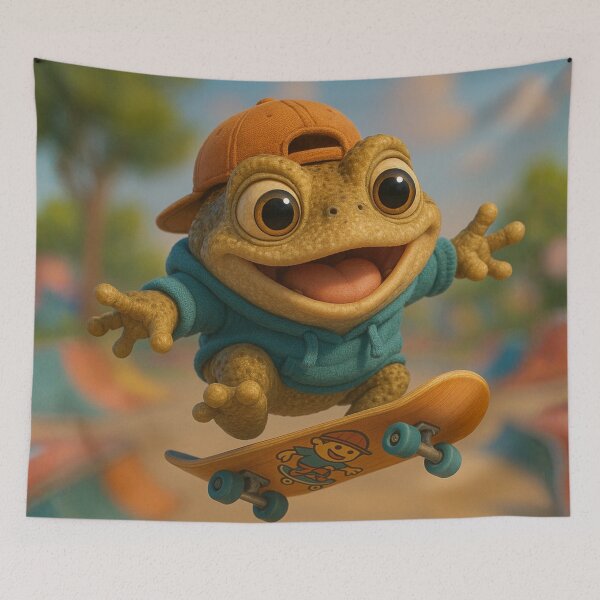 Item preview, Skater American Toad designed and sold by Sillytoe.