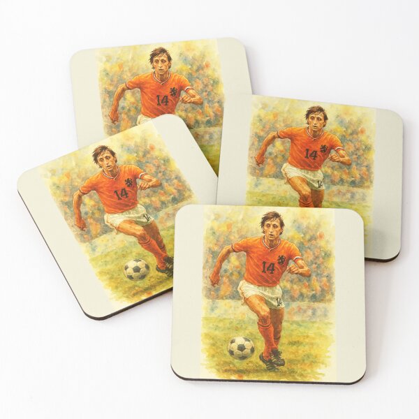 Item preview, Johan Cruyff Classic Football Legend designed and sold by Sarcastic designs.