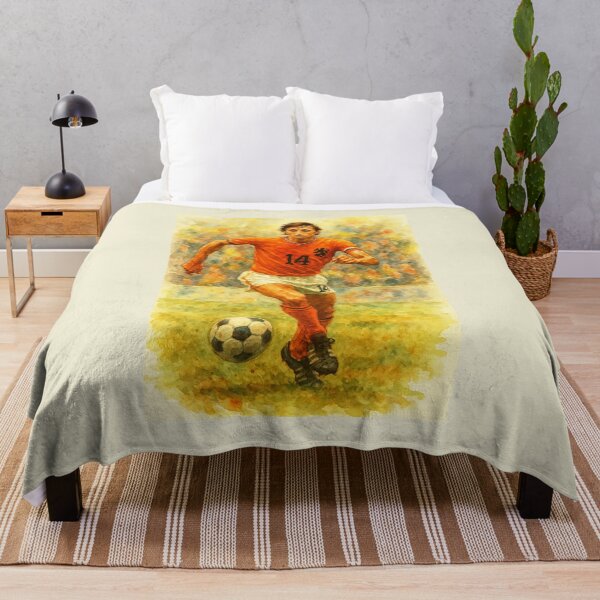 Item preview, Johan Cruyff Classic Football Legend designed and sold by Sarcastic designs.