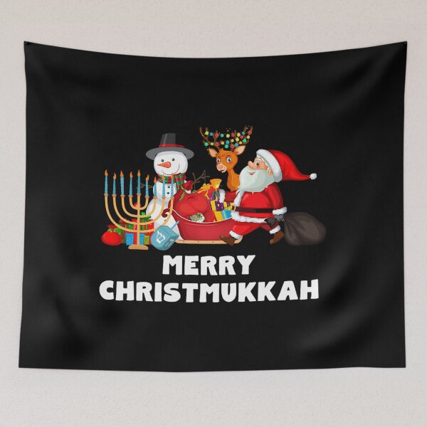 Item preview, Funny Christmukkah Hannukah Christmas 	orah Santa 	 		 designed and sold by jailumanfoz.