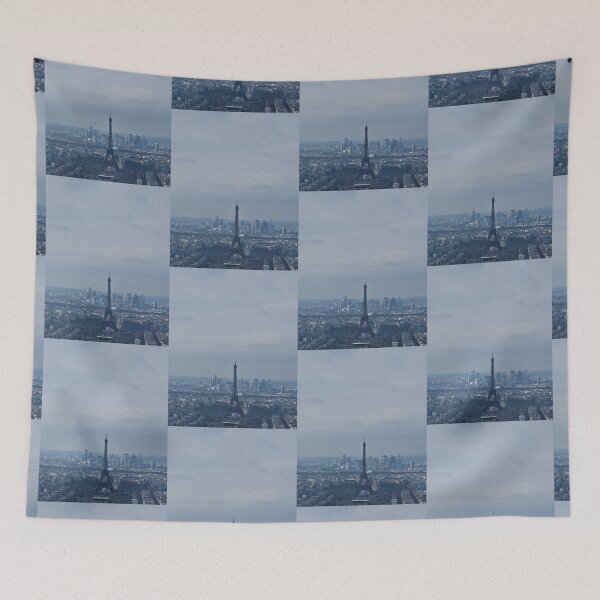Item preview, Eiffel Tower and La Défense Skyline designed and sold by Pmaleknia.