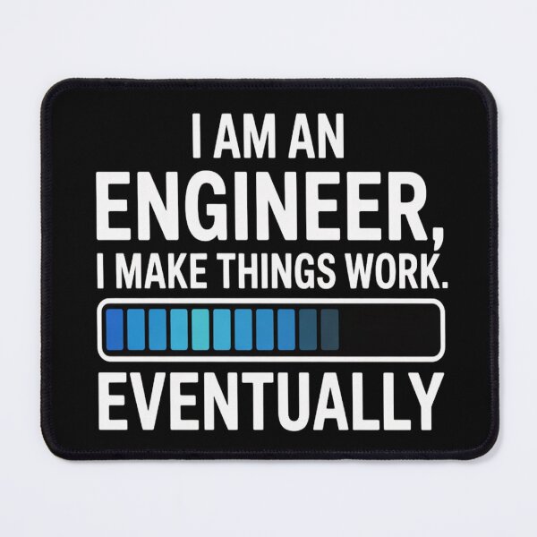 Item preview, I am an Engineer, I Make Things Work. Eventually | Funny T-Shirt designed and sold by Professionalpun.