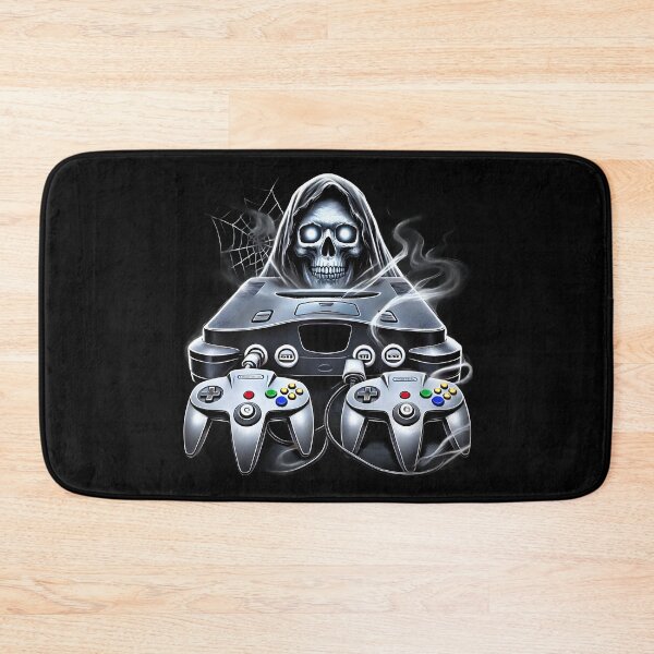 Item preview, Grim Reaper Haunting a Retro Console Design. designed and sold by The-T-In-Retro.