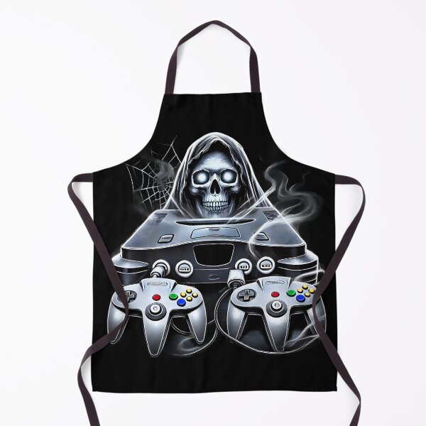 Item preview, Grim Reaper Haunting a Retro Console Design. designed and sold by The-T-In-Retro.