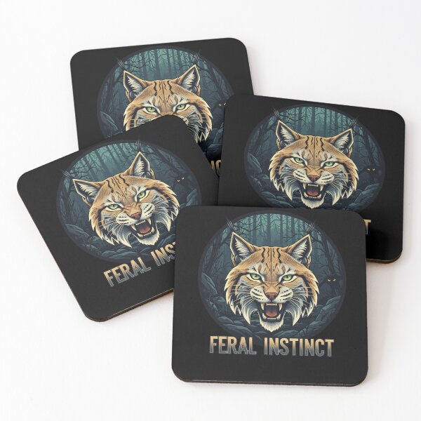 Item preview, Lynx Feral Instinct - Wild Cat Power designed and sold by PanGieroj.