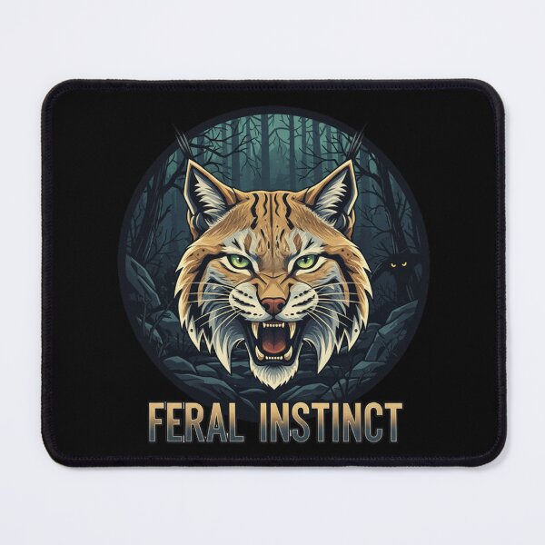 Item preview, Lynx Feral Instinct - Wild Cat Power designed and sold by PanGieroj.