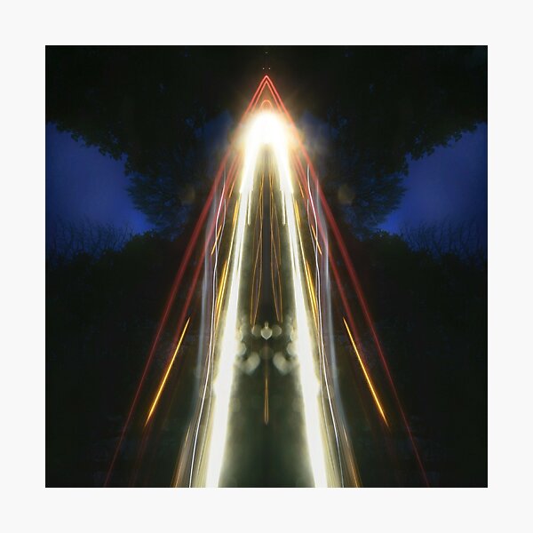 Light Fall - Reflected Composition Photographic Print