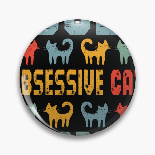 Item preview, OCD Obsessive Cat Disorder Funny Cat Lover 	 		 designed and sold by guguamoojidr.