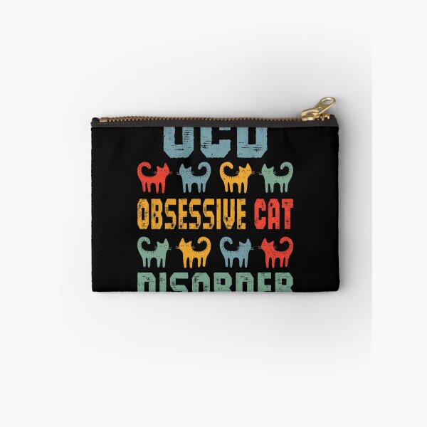 Item preview, OCD Obsessive Cat Disorder Funny Cat Lover 	 		 designed and sold by guguamoojidr.