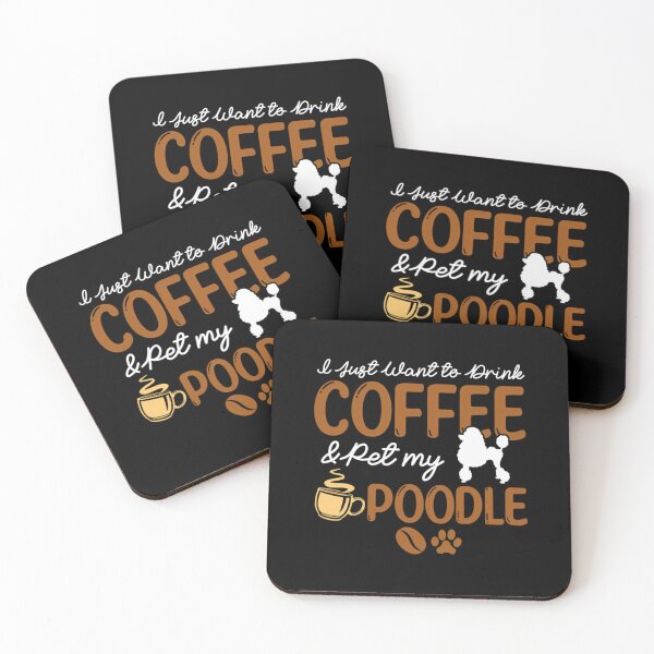 Item preview, Funny Coffee Lover Poodle Dog Owner 	 Poodle Dog Mom 		 designed and sold by jailumanfoz.