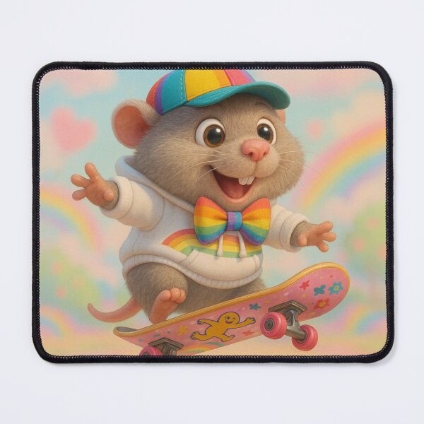 Item preview, Skater Bamboo Rat designed and sold by Sillytoe.