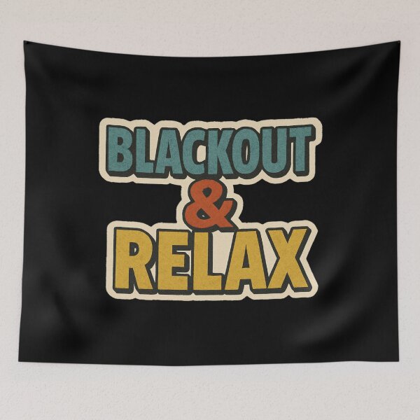 Item preview, Funny Blackout Quote Sticker – Retro Text Design, Dark Humor Cozy Apocalypse Aesthetic designed and sold by JacobKAurumhead.