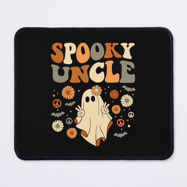 Item preview, Spooky Uncle Halloween Ghost Outfit Costume Retro Groovy designed and sold by yaldaatekeau.