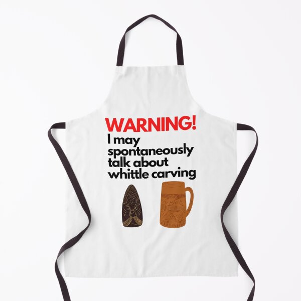 Item preview, Warning! Whittle Carving Talk designed and sold by semetashabeta.