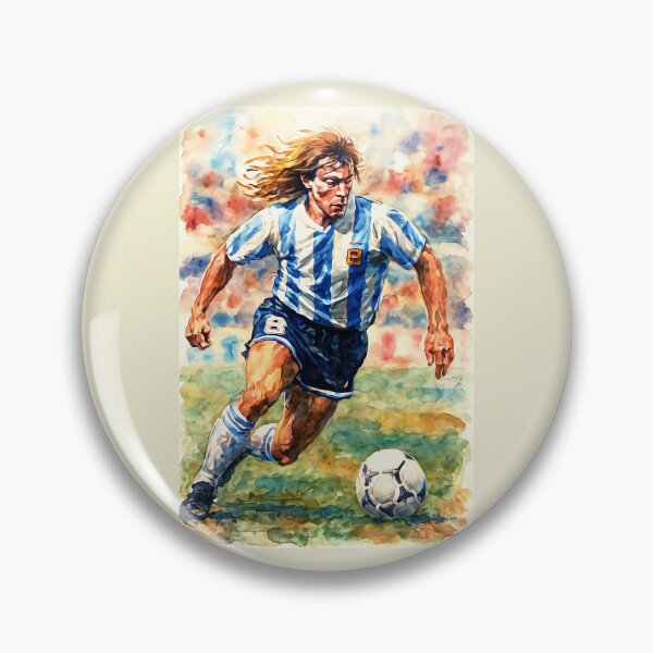 Item preview, Claudio Caniggia Classic Football Legend designed and sold by Sarcastic designs.