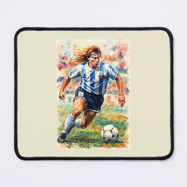 Item preview, Claudio Caniggia Classic Football Legend designed and sold by Sarcastic designs.