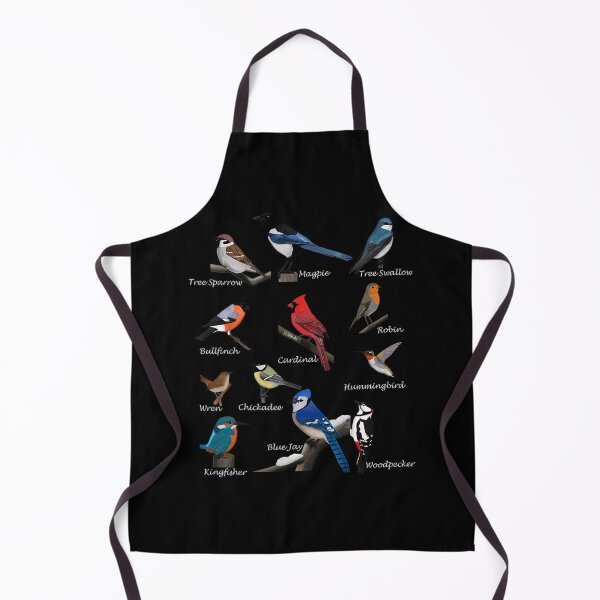 Item preview, Garden Birds Cardinal Blue Jay Hummingbird Robin Wren Finch designed and sold by dulkjaebn.