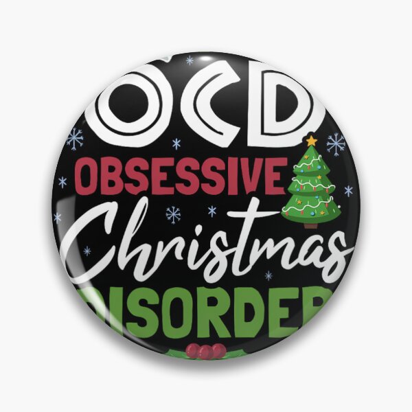 Item preview, OCD Obsessive Christmas Disorder Funny Holiday 		 designed and sold by guguamoojidr.