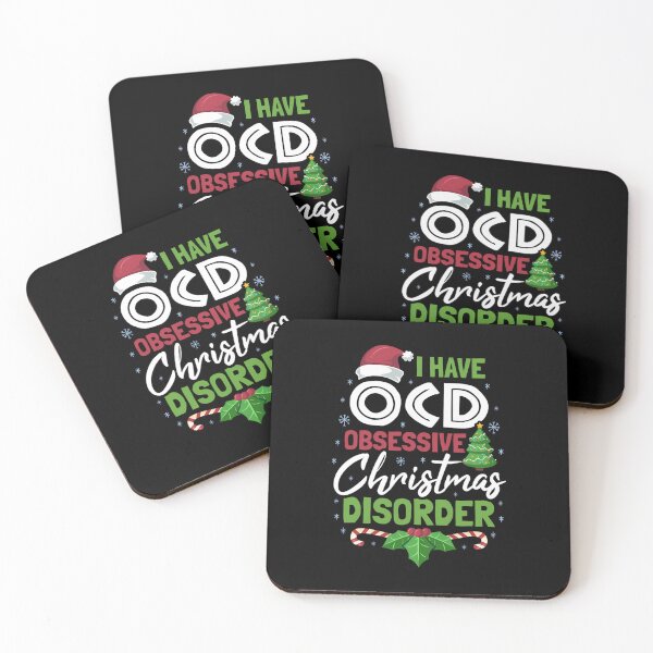 Item preview, OCD Obsessive Christmas Disorder Funny Holiday 		 designed and sold by guguamoojidr.