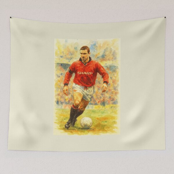 Item preview, Eric Cantona King of Manchester United designed and sold by Sarcastic designs.