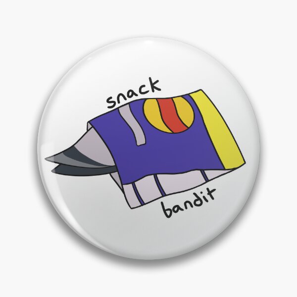 Item preview, Pigeon - Snack Bandit designed and sold by scribblefrog.