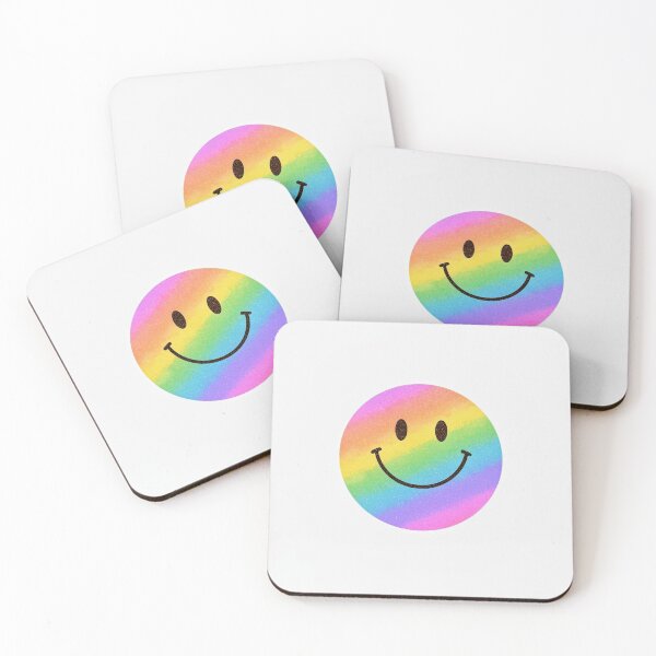 Item preview, Rainbow Smiley Face designed and sold by Gabriela McDaniel.