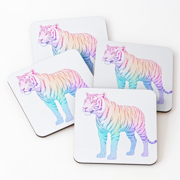 Item preview, Rainbow Tiger designed and sold by Gabriela McDaniel.
