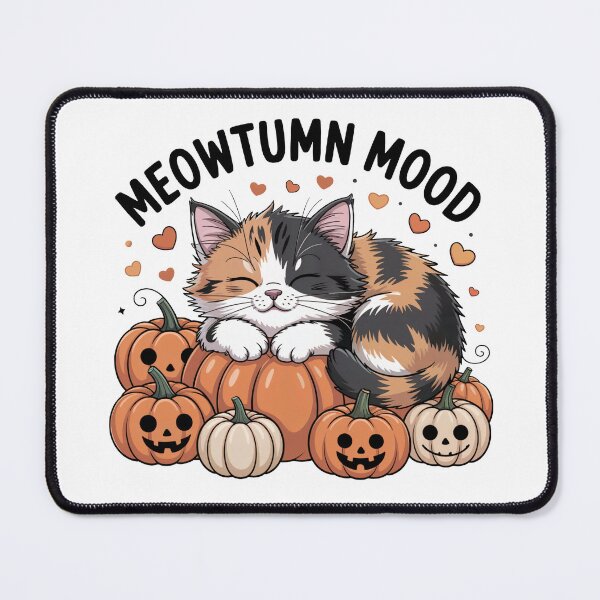Item preview, Meowtumn Mood designed and sold by WSPrintCrafter.
