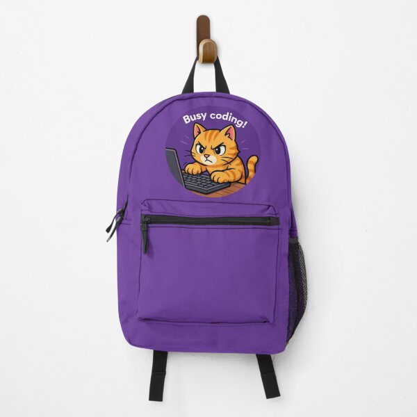 Item preview, ? Busy Coding Cat. Busy Coding Cat Gamer Art designed and sold by Yuliya Brush.