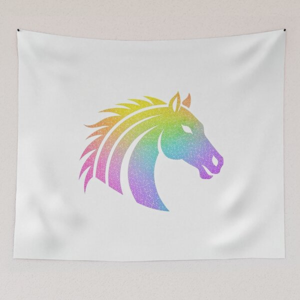 Item preview, Rainbow Horse designed and sold by Gabriela McDaniel.