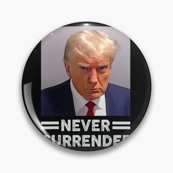 Item preview, Trump Mug Shot Never Surrender Trump Vote 2024 		 designed and sold by lovishmoterom.