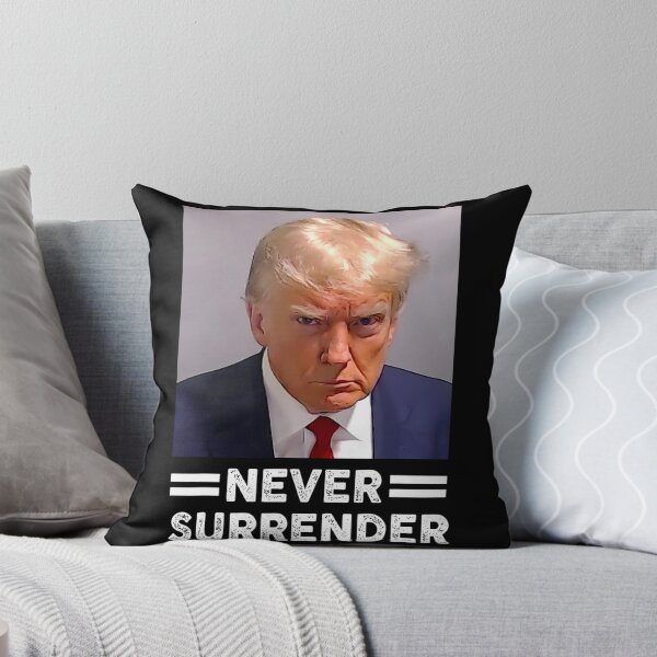 Item preview, Trump Mug Shot Never Surrender Trump Vote 2024 designed and sold by lovishmoterom.