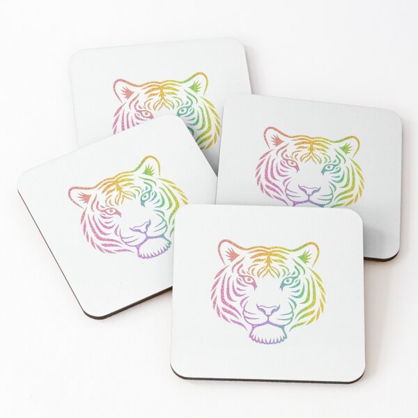 Item preview, Rainbow Tiger  designed and sold by Gabriela McDaniel.