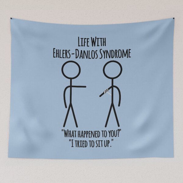Item preview, EDS Awareness - Tried To Sit Up Didn't Quite Make It designed and sold by Jesabee Designs.