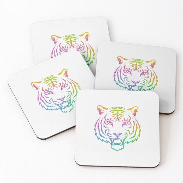 Item preview, Rainbow Tiger designed and sold by Gabriela McDaniel.